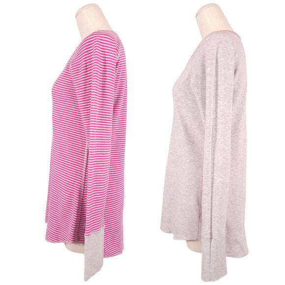 Lululemon Open Your Heart Long Sleeve Reversible Tee Sz 6 - Picture 2 of 6